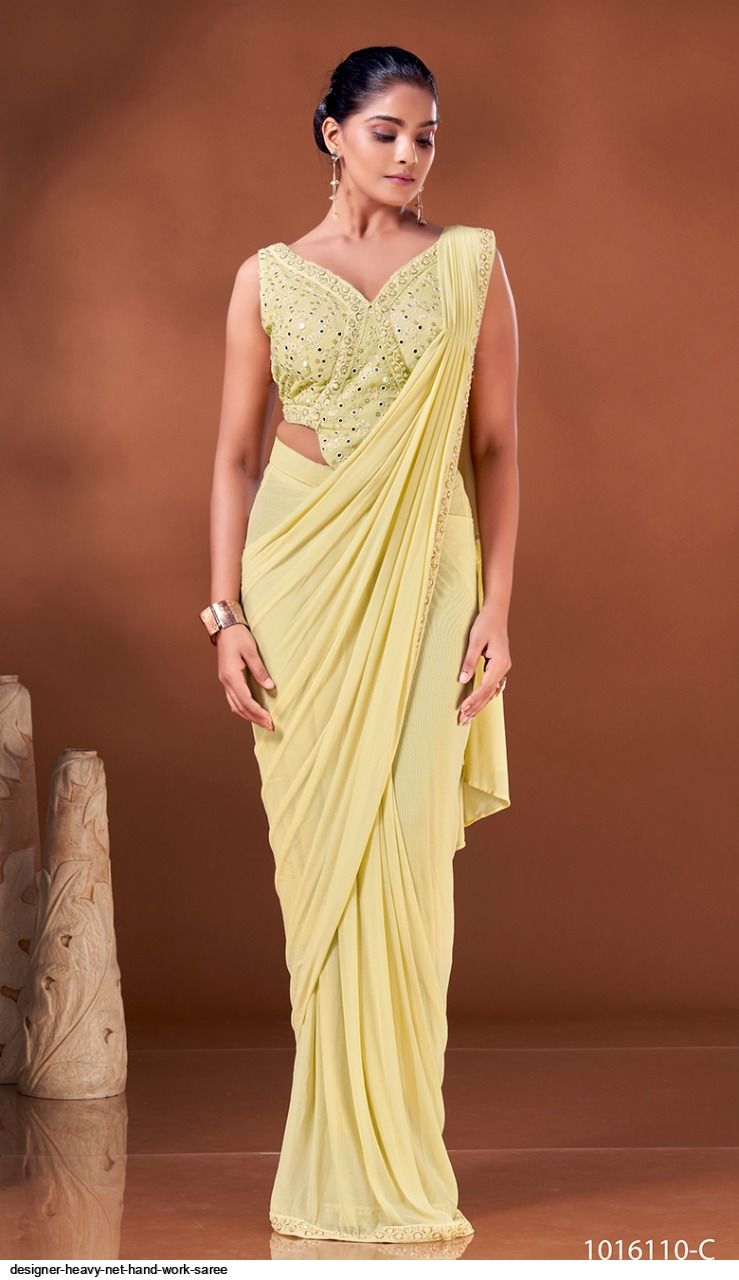 Buy Georgette Handwork Classic Saree Online : South Africa -