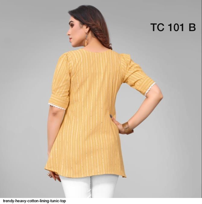 DESIGNER TUNIC COTTON TOP 01 Stunning catalog Rehmat Boutique