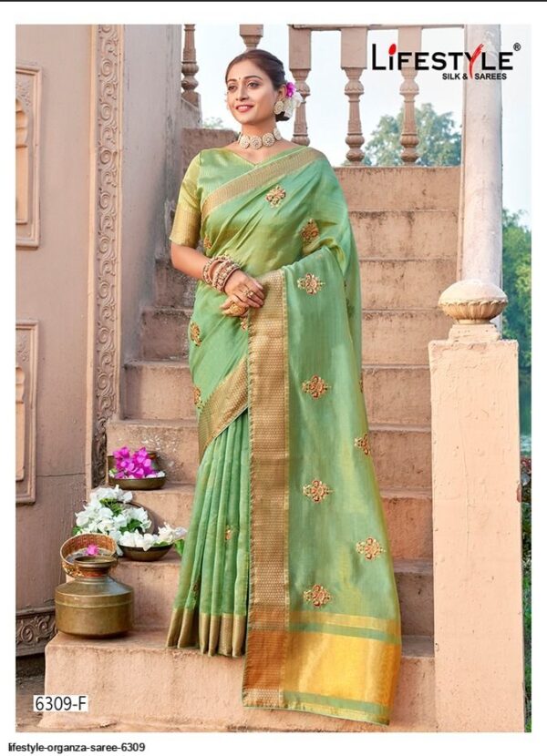 LIFESTYLE ORGANZA SAREE 6309 Amazing New Catalogue 2022  LIFESTYLE ORGANZA SAREE 6309, LIFESTYLE ORGANZA SAREE 6309 surat, LIFESTYLE ORGANZA SAREE 6309 new latest catalog, LIFESTYLE ORGANZA SAREE 6309 wholesale surat, LIFESTYLE ORGANZA SAREE 6309 single, LIFESTYLE ORGANZA SAREE 6309 catalog price, LIFESTYLE ORGANZA SAREE 6309 salwar suit, LIFESTYLE ORGANZA SAREE 6309 dresses, LIFESTYLE ORGANZA SAREE 6309 indian salwar suit, LIFESTYLE ORGANZA SAREE 6309 dress material