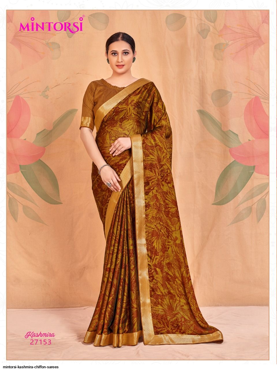 Navratri Chiffon Saree Designs, Buy Latest Navratri Chiffon Fabric Saree  Collection 2024