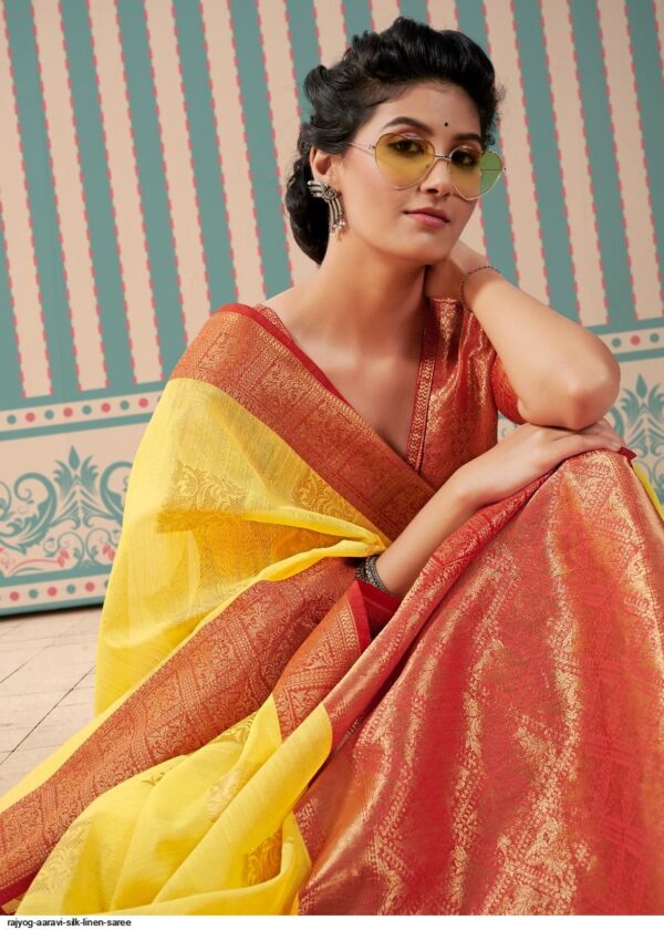 RAJYOG AARAVI SILK LINEN SAREE AMAZING CATALOGUE 2023  RAJYOG AARAVI SILK LINEN SAREE, RAJYOG AARAVI SILK LINEN SAREE surat, RAJYOG AARAVI SILK LINEN SAREE new latest catalog, RAJYOG AARAVI SILK LINEN SAREE wholesale surat, RAJYOG AARAVI SILK LINEN SAREE single, RAJYOG AARAVI SILK LINEN SAREE catalog price, RAJYOG AARAVI SILK LINEN SAREE salwar suit, RAJYOG AARAVI SILK LINEN SAREE dresses, RAJYOG AARAVI SILK LINEN SAREE indian salwar suit, RAJYOG AARAVI SILK LINEN SAREE dress material