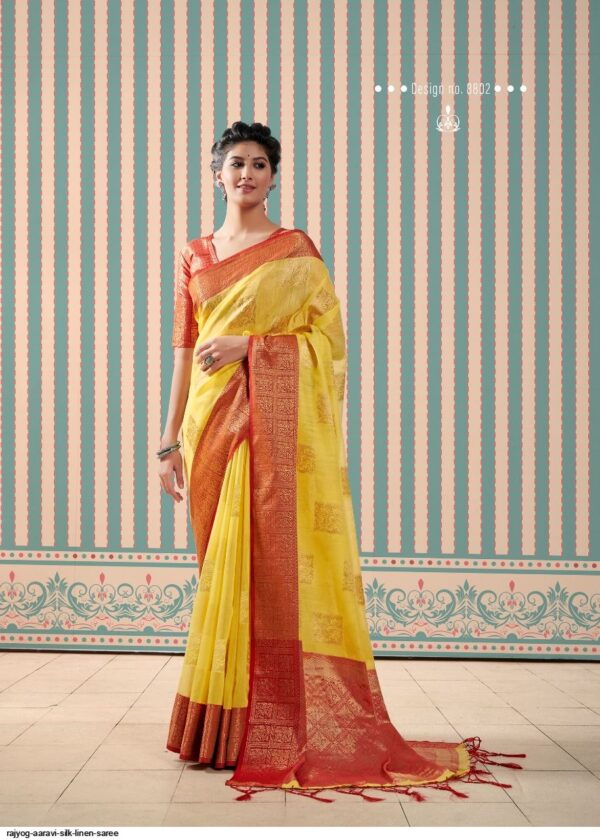 RAJYOG AARAVI SILK LINEN SAREE AMAZING CATALOGUE 2023  RAJYOG AARAVI SILK LINEN SAREE, RAJYOG AARAVI SILK LINEN SAREE surat, RAJYOG AARAVI SILK LINEN SAREE new latest catalog, RAJYOG AARAVI SILK LINEN SAREE wholesale surat, RAJYOG AARAVI SILK LINEN SAREE single, RAJYOG AARAVI SILK LINEN SAREE catalog price, RAJYOG AARAVI SILK LINEN SAREE salwar suit, RAJYOG AARAVI SILK LINEN SAREE dresses, RAJYOG AARAVI SILK LINEN SAREE indian salwar suit, RAJYOG AARAVI SILK LINEN SAREE dress material