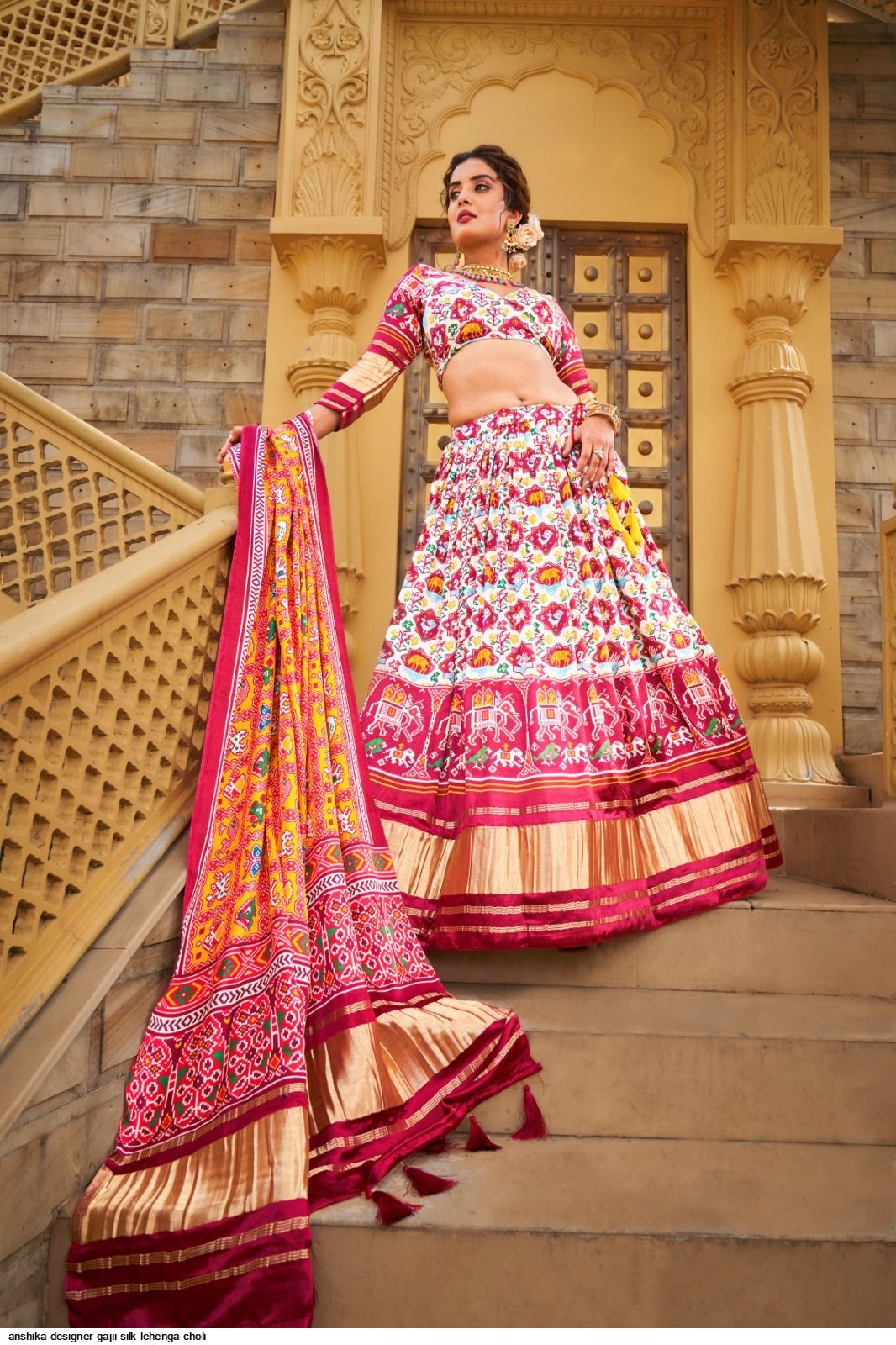 Anjani Art 2622 Colors Designer Silk Lehenga Choli Wedding Collection