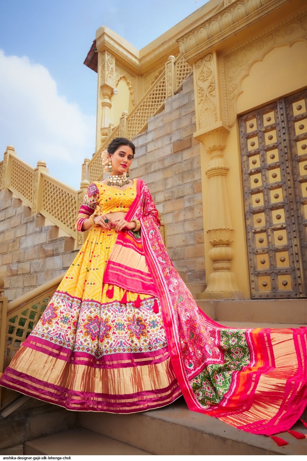 Mustard Spring Blossom Lehenga Set | House Of Masaba in 2023 | Raw silk  lehenga, Indian outfits, Trendy outfits indian