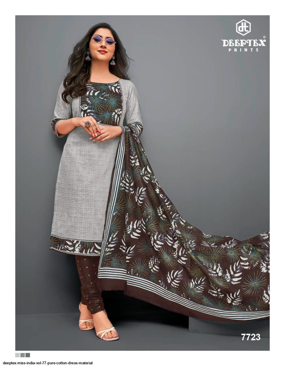 Deeptex Miss India Vol 68 | Cotton Dress Material | Daily Wear Suits | D...  | Cotton dress material, Cotton dresses, Dress materials