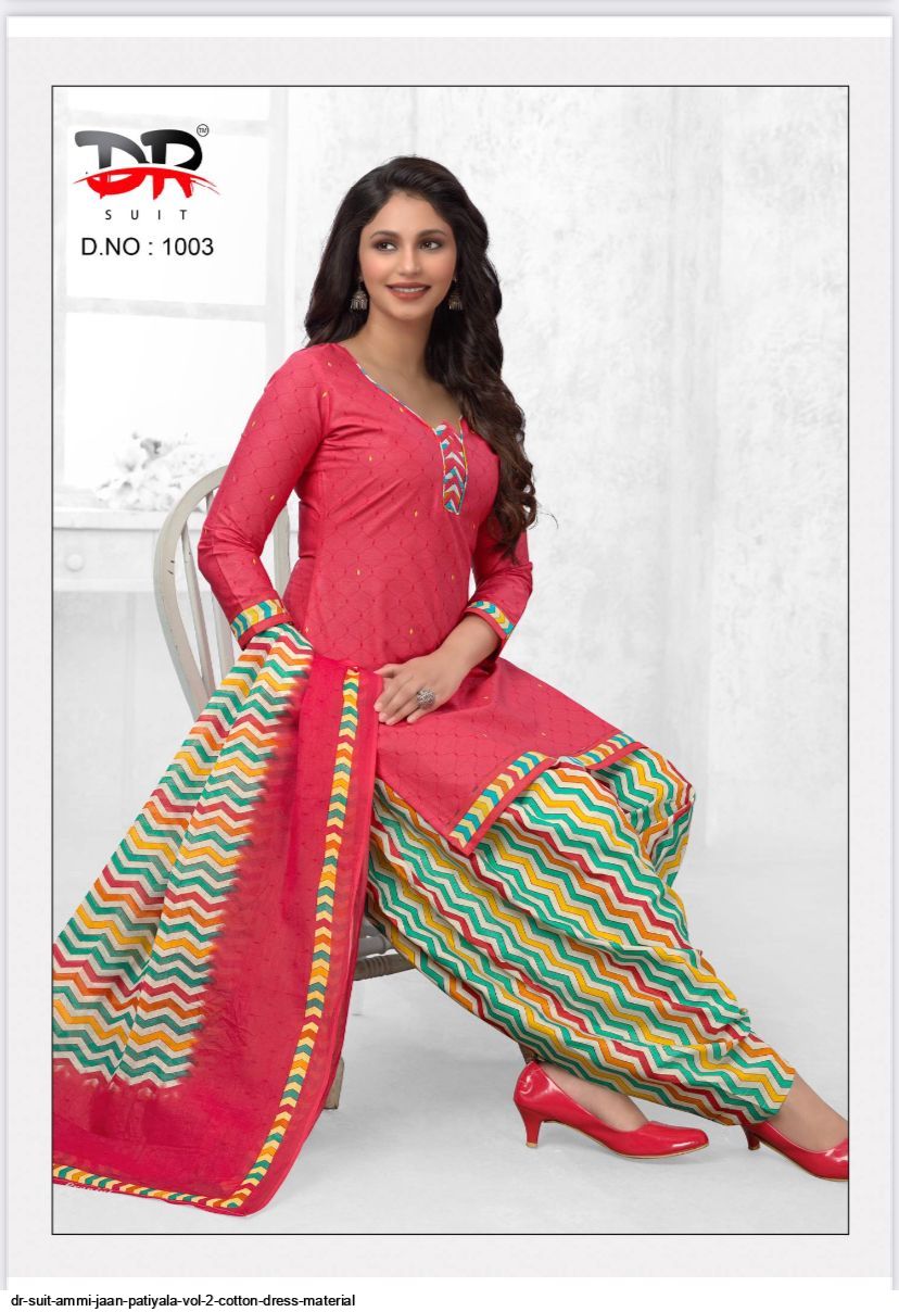 Balaji Preet Patiyala Cotton Patiyala Dress Materials Online Seller