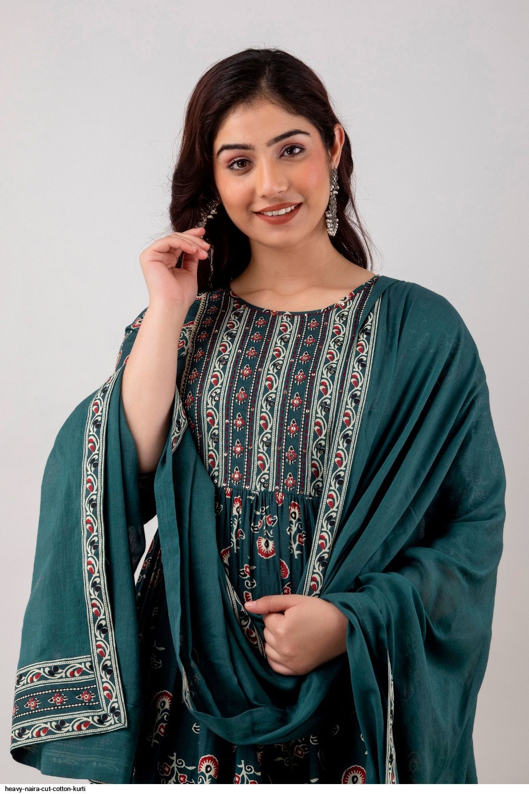 HEAVY NAIRA CUT COTTON KURTI Stunning catalog Rehmat Boutique