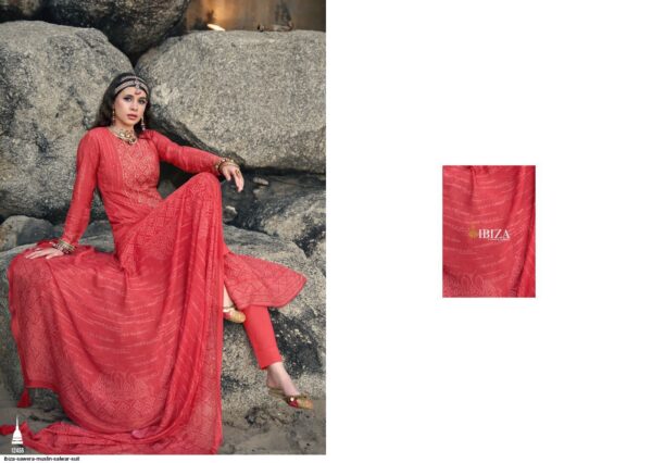 ibiza sawera muslin salwar suit 2455