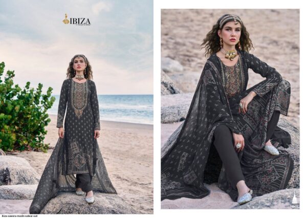 ibiza sawera muslin salwar suit 4280