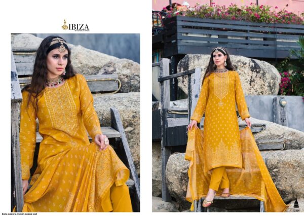 ibiza sawera muslin salwar suit 9315