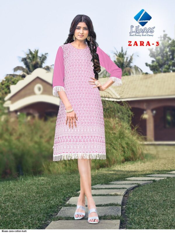 libaas zara cotton kurti 317