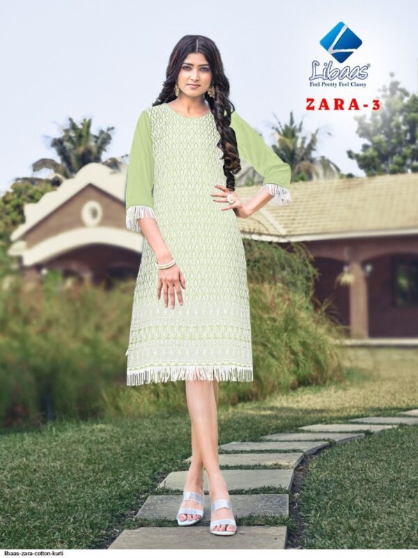 libaas zara cotton kurti 5289