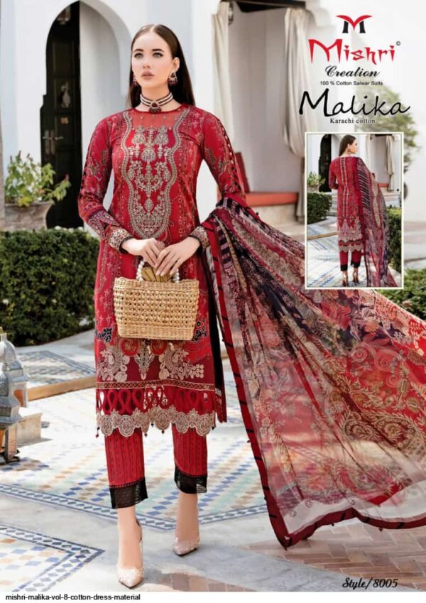 MISHRI MALIKA VOL 8 COTTON DRESS MATERIAL AMAZING CATALOGUE 2023