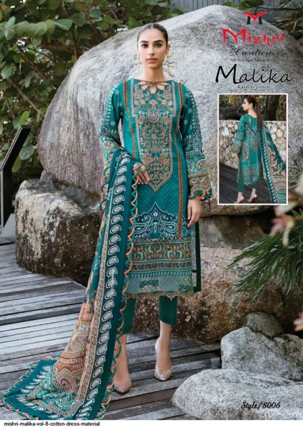 MISHRI MALIKA VOL 8 COTTON DRESS MATERIAL AMAZING CATALOGUE 2023