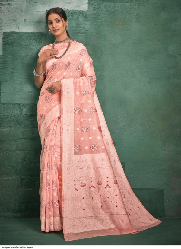 sangam prabha cotton saree 347