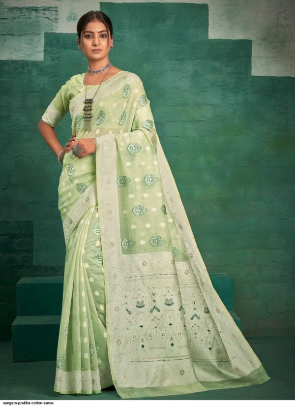 sangam prabha cotton saree 5491