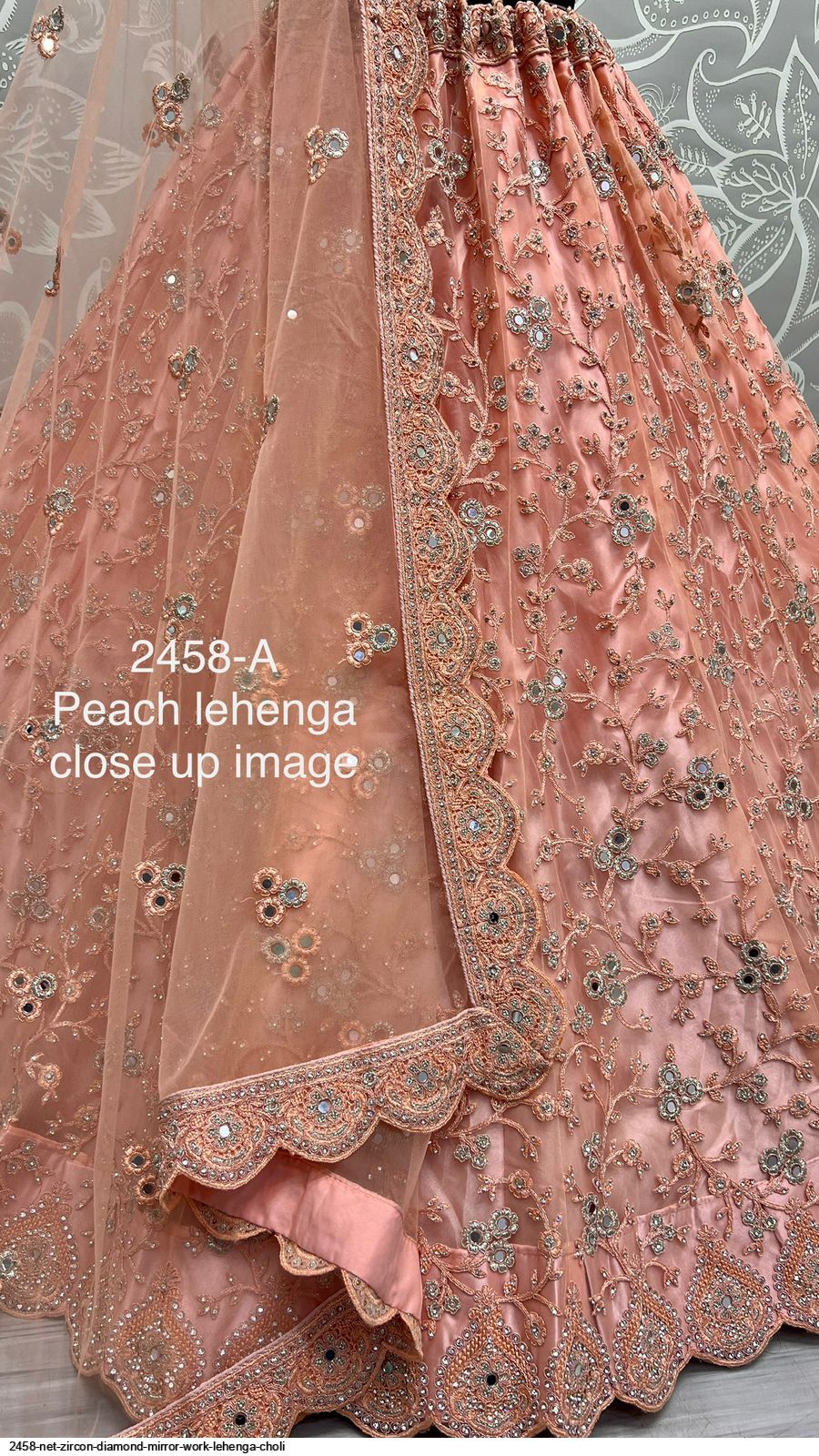 Jarkan Diamond Work Lehenga Choli - Order Online