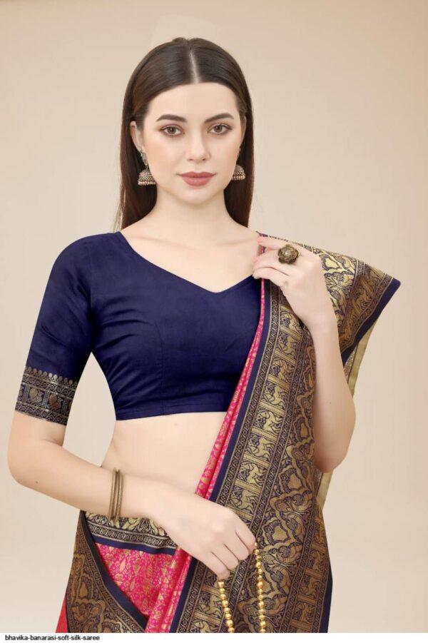 BHAVIKA BANARASI SOFT SILK SAREE AMAZING CATALOGUE 2023