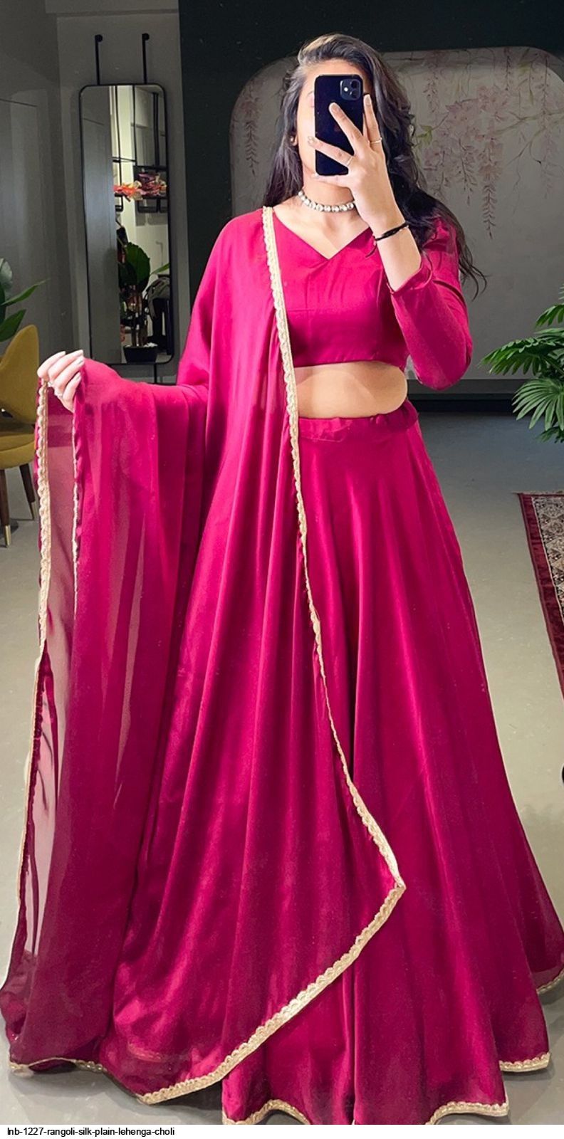 Designer handworked croptop. Having plain glass tissue fabric use for  lehenga & 100% filled handworked blouse with newly crafted material... |  Instagram