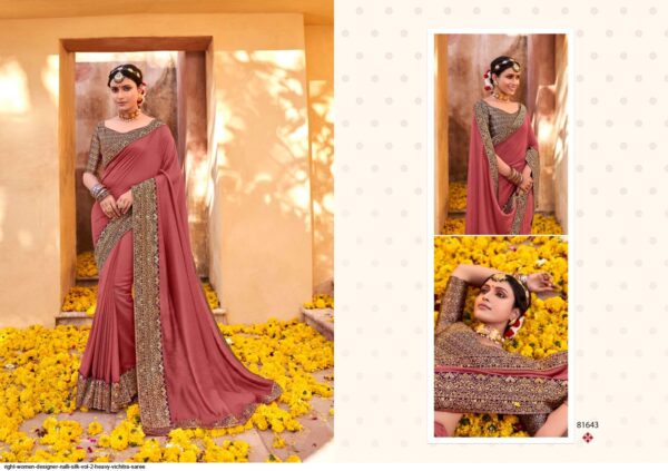 Ambika 3 Organza Weaving Silk Saree & Blouse Organza