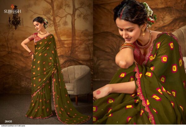 SUBHASH BANDHANI VOL 3 SILK SAREE AMAZING CATALOGUE 2023