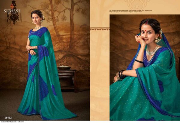 SUBHASH BANDHANI VOL 3 SILK SAREE AMAZING CATALOGUE 2023