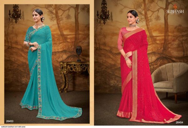 SUBHASH BANDHANI VOL 3 SILK SAREE AMAZING CATALOGUE 2023