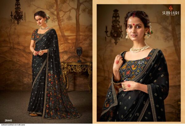 SUBHASH BANDHANI VOL 3 SILK SAREE AMAZING CATALOGUE 2023