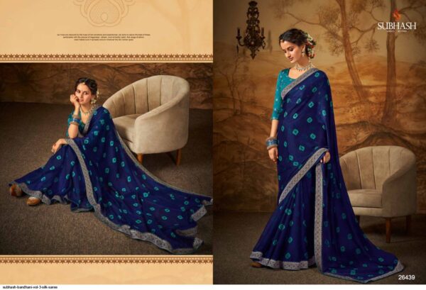 SUBHASH BANDHANI VOL 3 SILK SAREE AMAZING CATALOGUE 2023