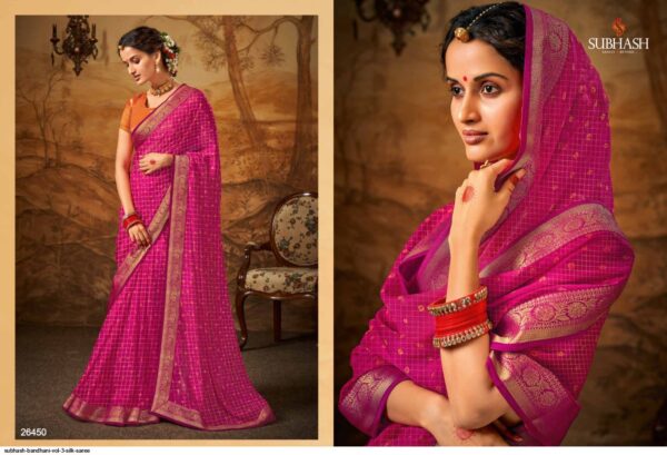 SUBHASH BANDHANI VOL 3 SILK SAREE AMAZING CATALOGUE 2023