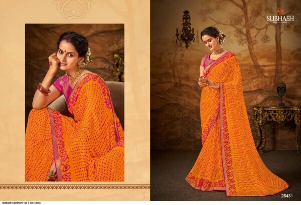 SUBHASH BANDHANI VOL 3 SILK SAREE AMAZING CATALOGUE 2023