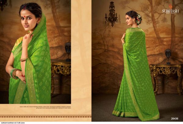 SUBHASH BANDHANI VOL 3 SILK SAREE AMAZING CATALOGUE 2023