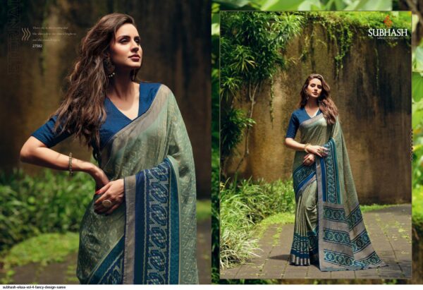 SUBHASH EKAA VOL 4 FANCY DESIGN SAREE AMAZING CATALOGUE 2023