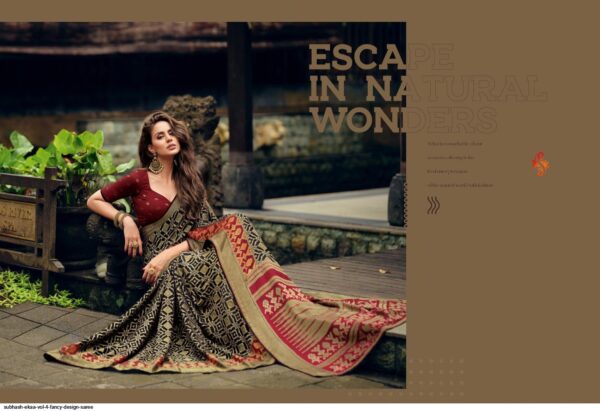 SUBHASH EKAA VOL 4 FANCY DESIGN SAREE AMAZING CATALOGUE 2023