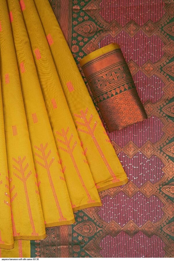 AAYANA BANARASI SOFT SILK SAREE 55130 AMAZING CATALOGUE 2023