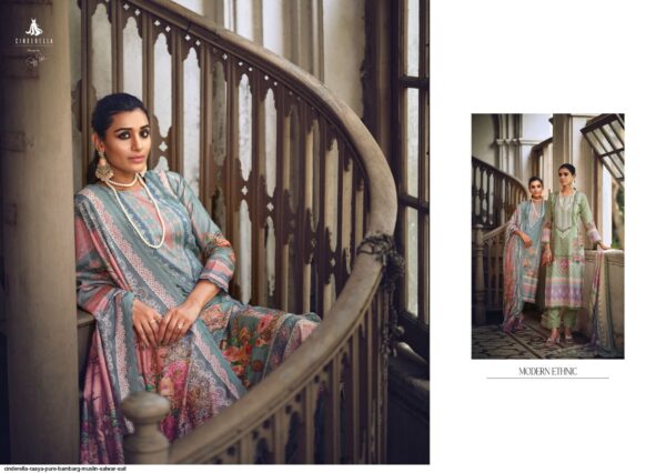 CINDERELLA RAAYA PURE BAMBARG MUSLIN SALWAR SUIT AMAZING CATALOGUE 2023