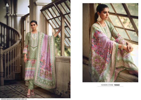 CINDERELLA RAAYA PURE BAMBARG MUSLIN SALWAR SUIT AMAZING CATALOGUE 2023