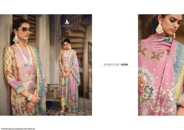 CINDERELLA RAAYA PURE BAMBARG MUSLIN SALWAR SUIT AMAZING CATALOGUE 2023