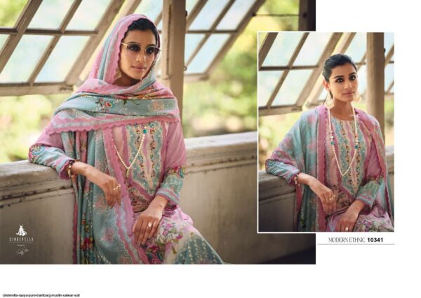 CINDERELLA RAAYA PURE BAMBARG MUSLIN SALWAR SUIT AMAZING CATALOGUE 2023