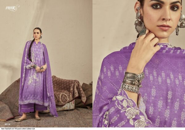 HEER HASINAH VOL 145 PURE COTTON SALWAR SUIT AMAZING CATALOGUE 2023