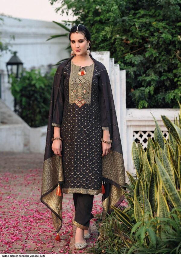 KAILEE FASHION TEHZEEB VISCOSE KURTI AMAZING CATALOGUE 2023