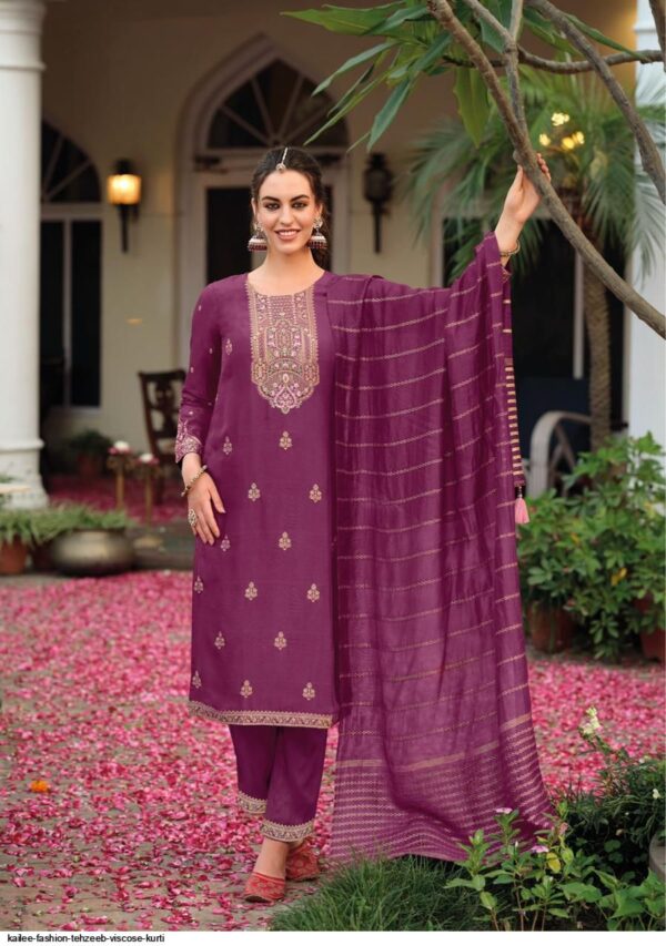 KAILEE FASHION TEHZEEB VISCOSE KURTI AMAZING CATALOGUE 2023