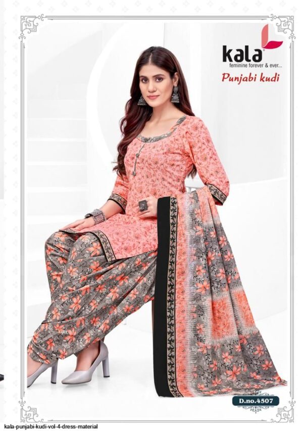 KALA PUNJABI KUDI VOL 4 DRESS MATERIAL AMAZING CATALOGUE 2023