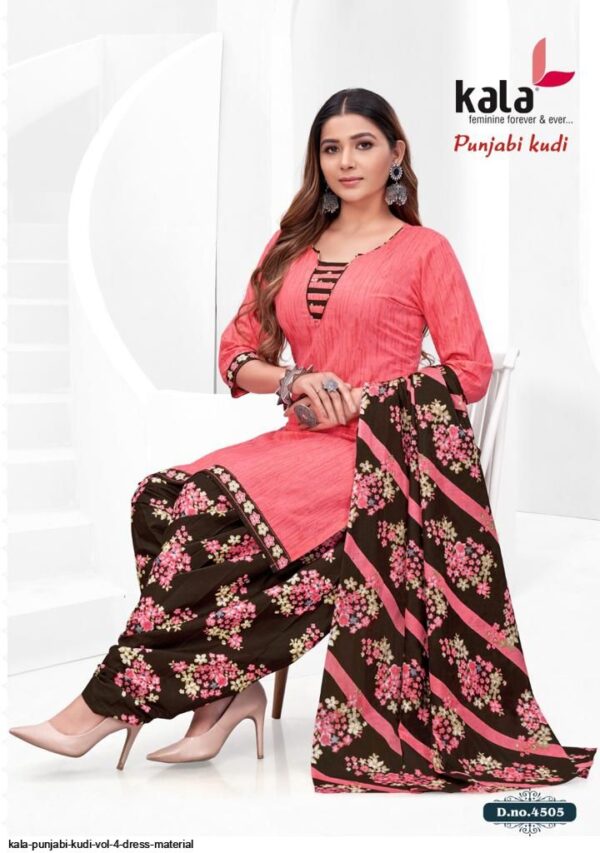 KALA PUNJABI KUDI VOL 4 DRESS MATERIAL AMAZING CATALOGUE 2023