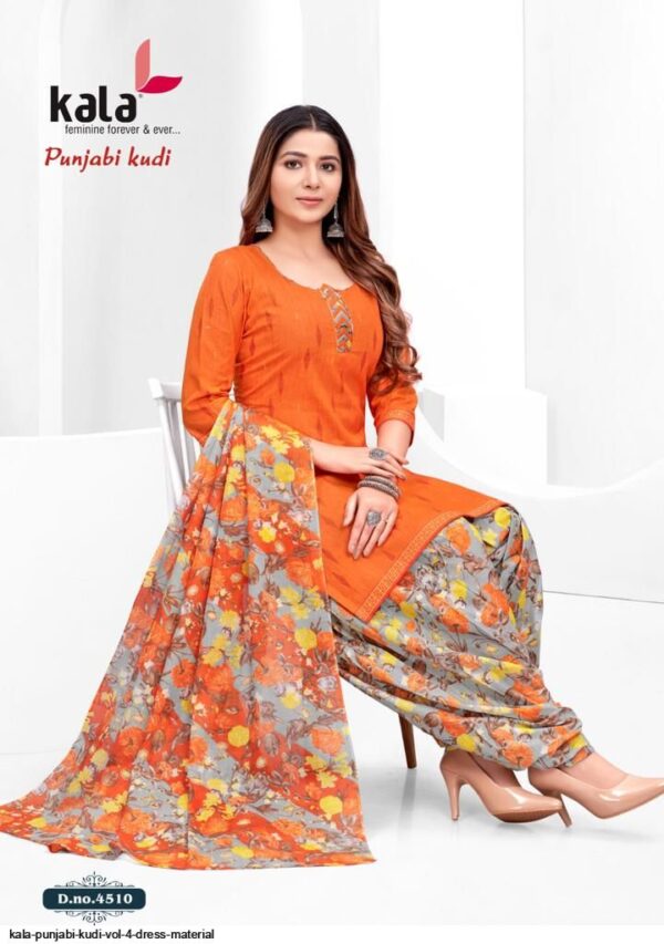 KALA PUNJABI KUDI VOL 4 DRESS MATERIAL AMAZING CATALOGUE 2023