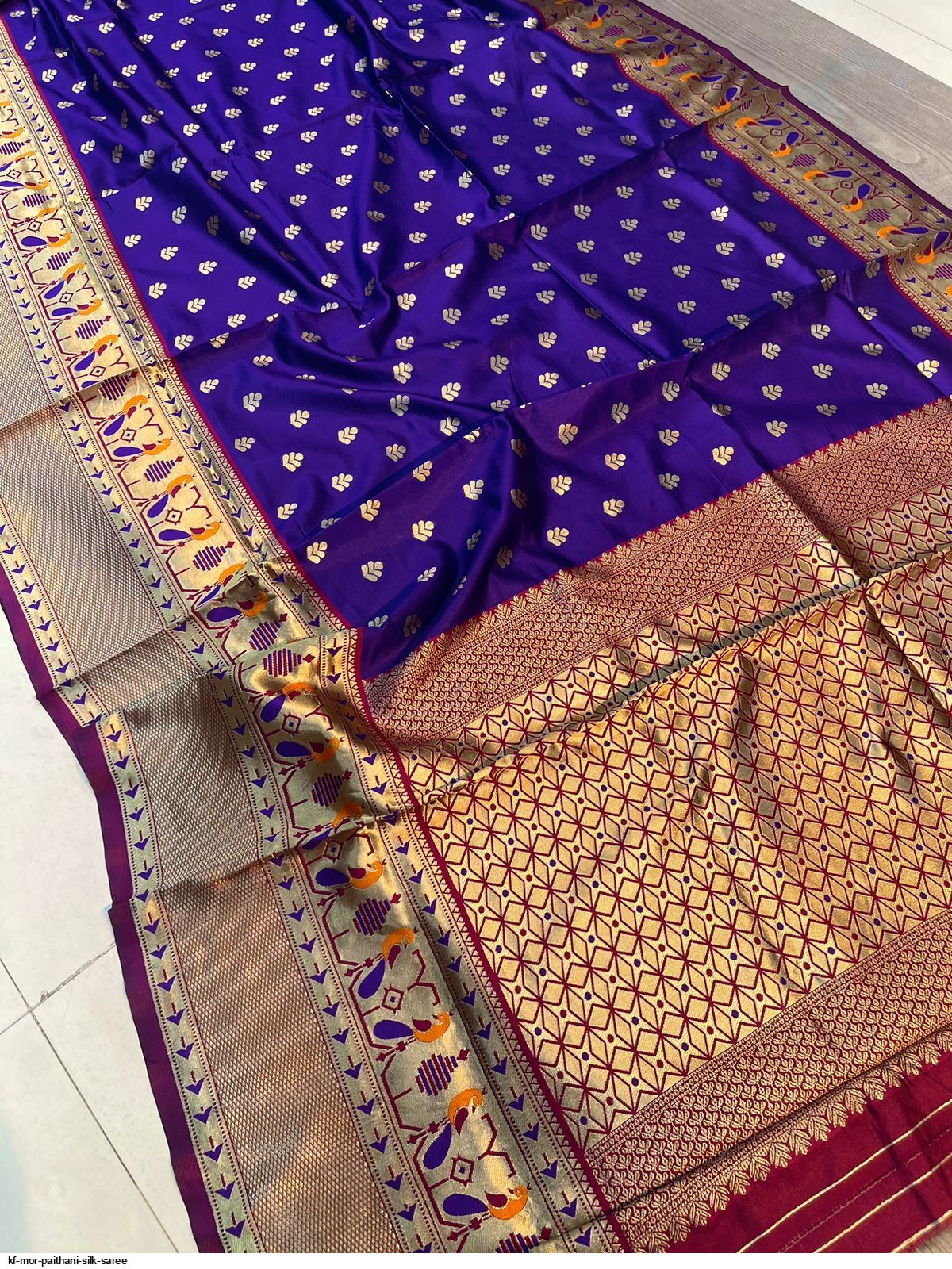 KF MOR PAITHANI SILK SAREE Stunning catalog Rehmat Boutique