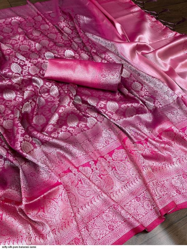 SOFTY SILK PURE BANARASI SAREE AMAZING CATALOGUE 2023