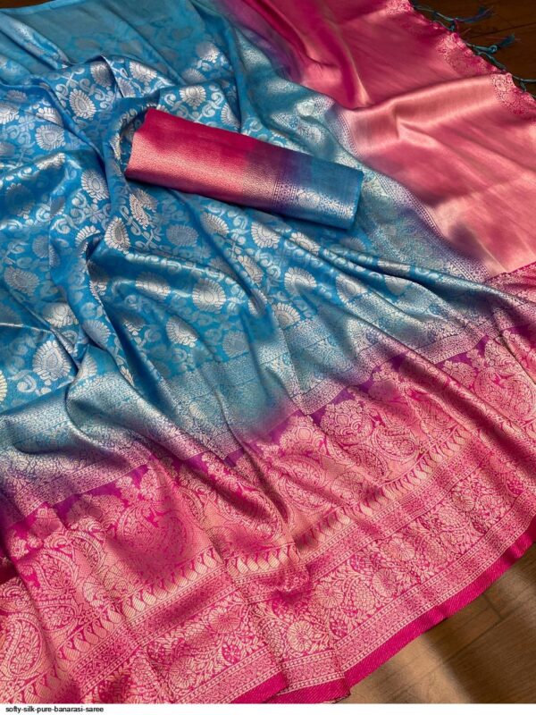 SOFTY SILK PURE BANARASI SAREE AMAZING CATALOGUE 2023