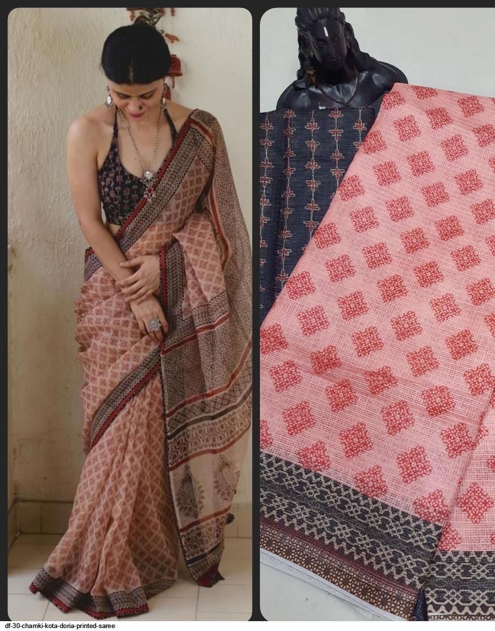 Designer satin silk saree green with allover stone work & chamki work –  Prashanti Sarees