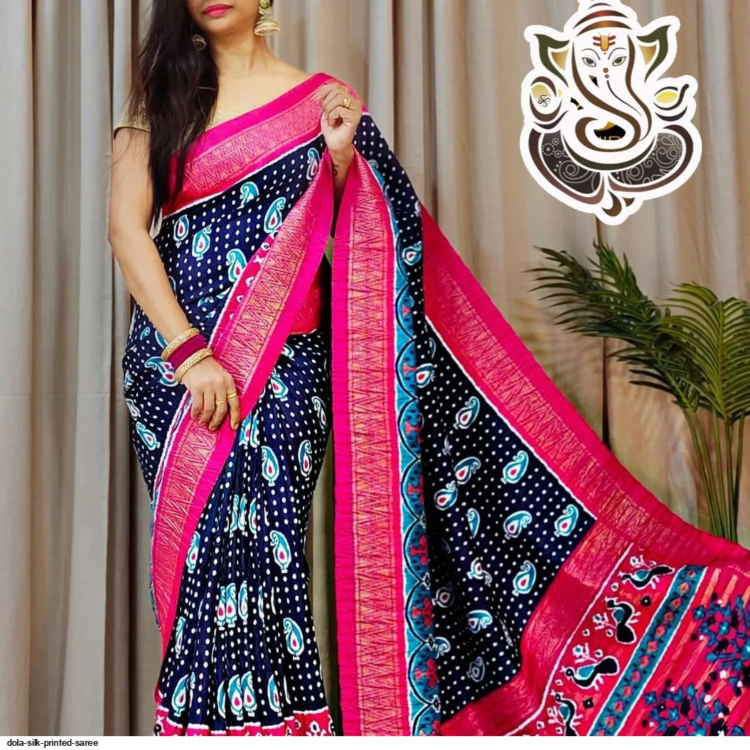 Chiffon Saree - Printed Chiffon Saree Manufacturer from Surat